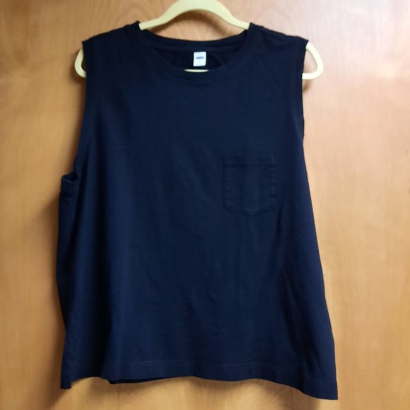 Old Navy Tops Old Navy Black Muscle Tee Shirt Size Xl Poshmark